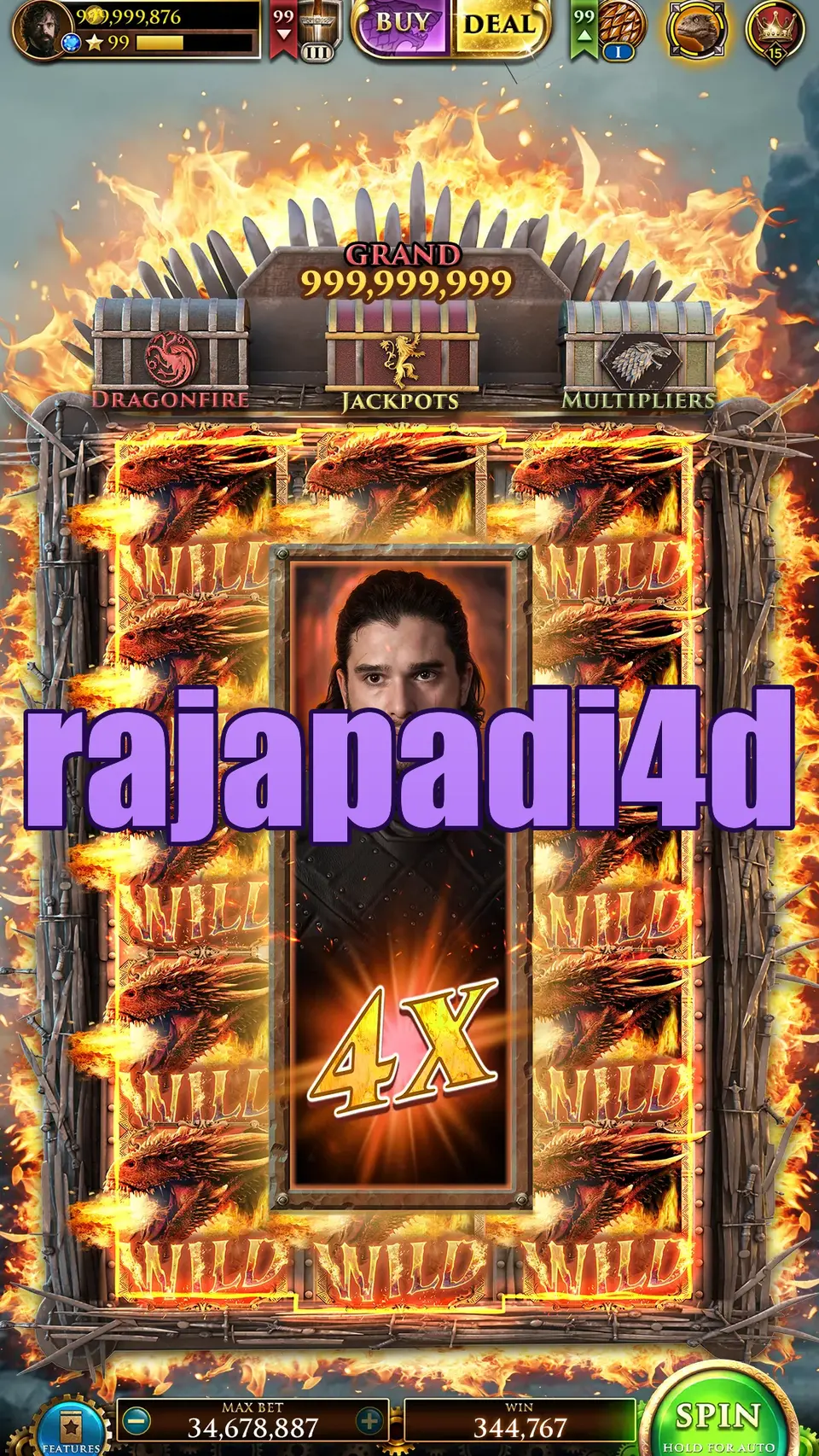 rajapadi4d Tangkapan Layar - APK Resmi